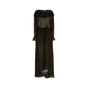 Bode Women Embroidered Silk Blend Stadium Dress